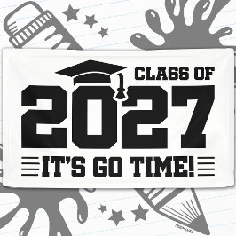 Lona Hora de Partir Año de Graduación Clase de Último A