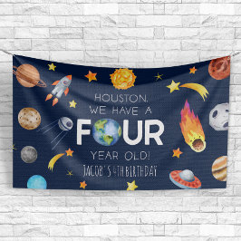 Lona Houston Tenemos Un Fiesta De Cumpleaños De Cuatro 