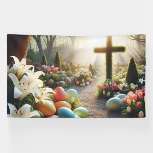 Lona Huevo cruzado/de Pascua/Lilly