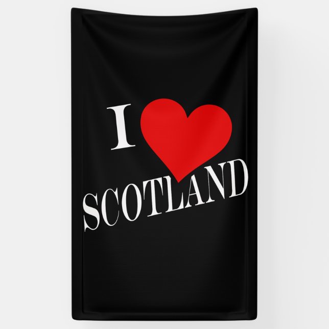 Lona I Heart Scotland wt (v) bnrcnt (Vertical)