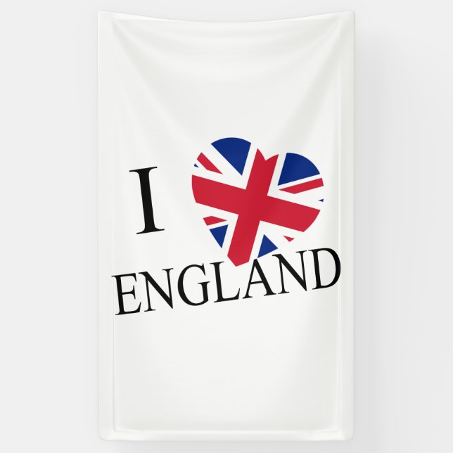 Lona I Heartflag England bk (v) bnrcnt (Vertical)
