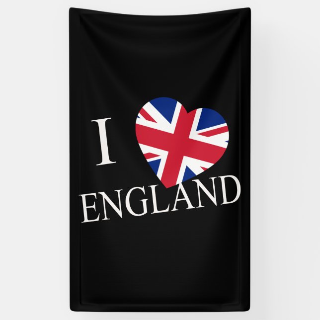 Lona I Heartflag England wt (v) bnrcnt (Vertical)