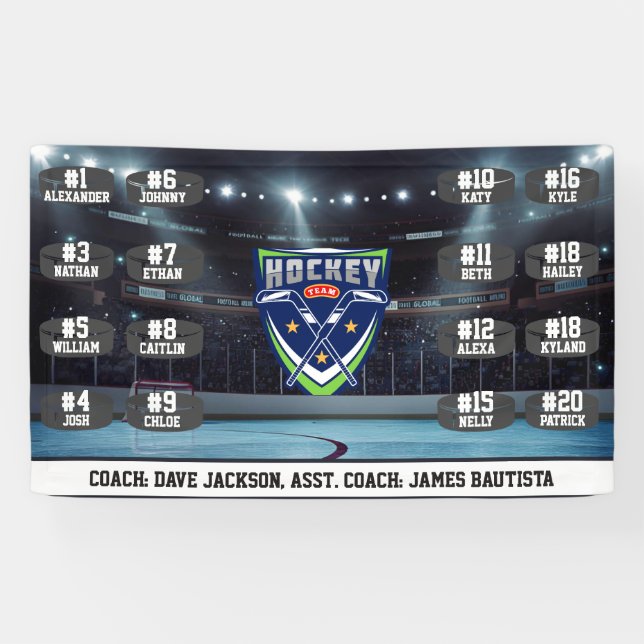 Lona Ice Hockey Team (Horizontal)