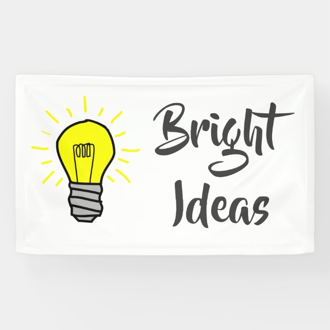 Lona Ideas brillantes (Horizontal)