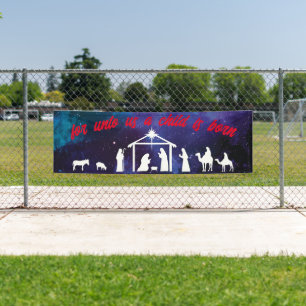 Lona Iglesia cristiana Niño Jesús Navidades Natividad