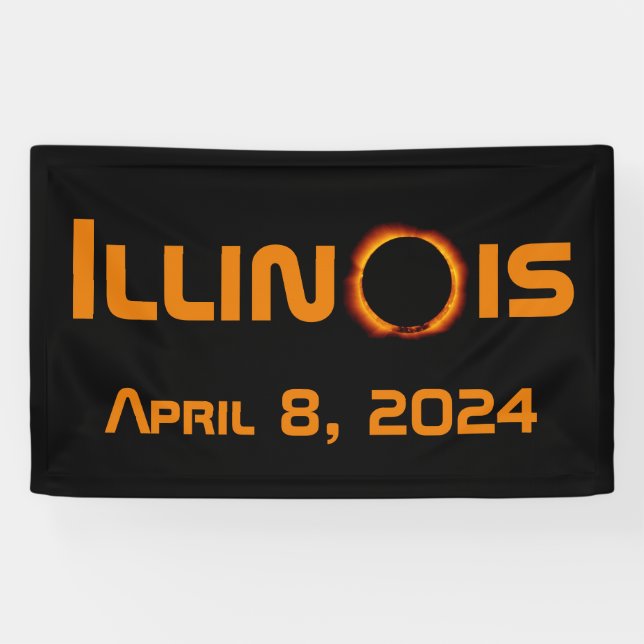 Lona Illinois 2024 Eclipse Solar Total (Horizontal)
