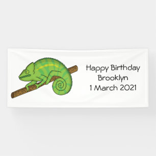 Lona Ilustracion Chameleon de Parson