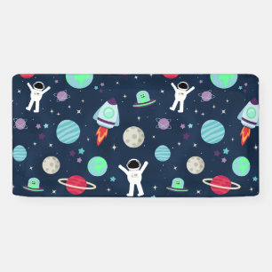 Lona Ilustración de patrón espacial