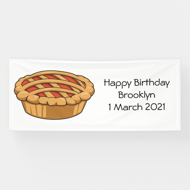 Lona Ilustracion de personalizado circular (Horizontal)
