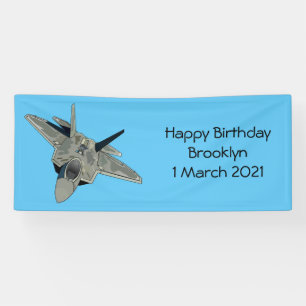 Lona Ilustracion de personalizado de aviones de combate