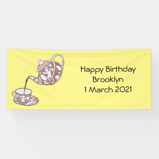 Lona Ilustracion de personalizado de conjunto de equipo (Horizontal)