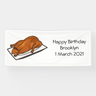 Lona Ilustracion de personalizado de pato de Peking
