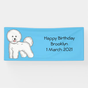 Lona Ilustracion de personalizado de perro frito de Bic