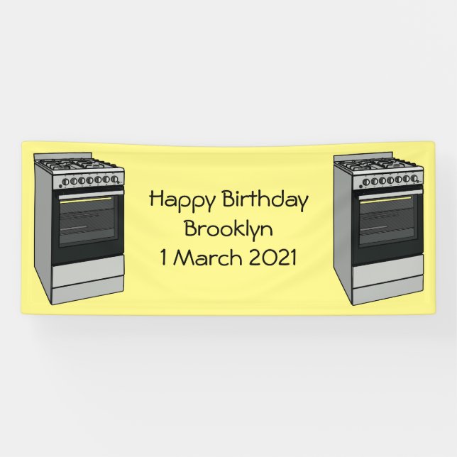 Lona Ilustracion de personalizado eléctrico (Horizontal)