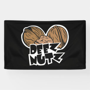 Lona Ilustracion divertido de Deez Nutz