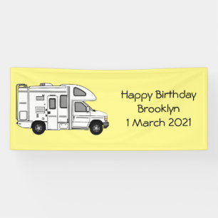 Lona Ilustracion personalizado de Campervan