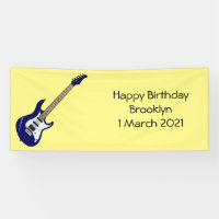 Ilustracion personalizado de guitarra eléctrica
