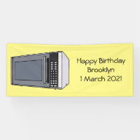 Ilustracion personalizado de microondas