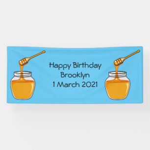 Lona Ilustracion personalizado de miel