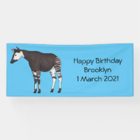 Ilustracion personalizado de Okapi