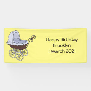 Lona Ilustracion personalizado de Stroller