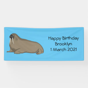 Lona Ilustracion personalizado de Walrus