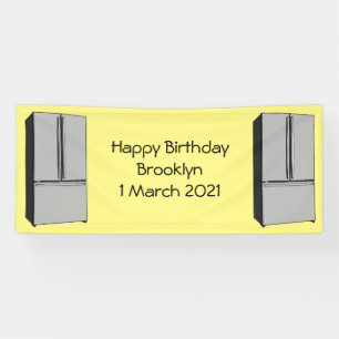 Lona Ilustracion personalizado frigorífico de puerta fr