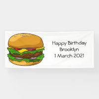 Ilustracion personalizado Hamburger