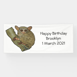 Lona Ilustracion personalizado Tarsier