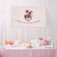 Imagen de caballo de carrusel caprichoso de cumple