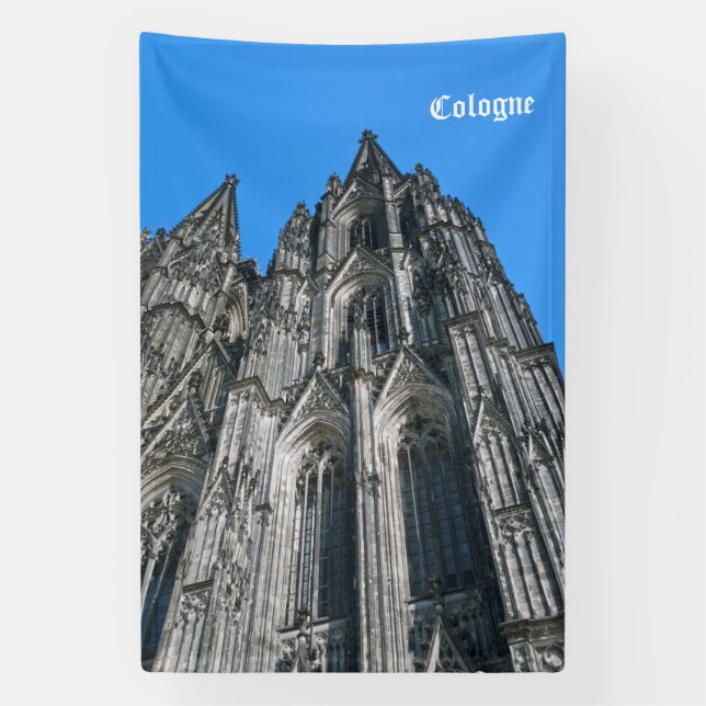 Lona Imán flexible premium de la Catedral de Colonia (Vertical)