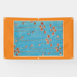 Lona IMPRESIÓN DE BLOQUEO DE AGUA JAPONESA EN Afiche