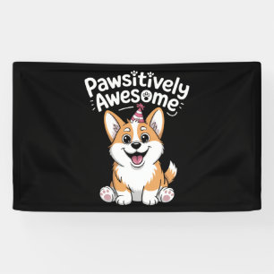Lona Impresionante camiseta de perro de cumpleaños de C
