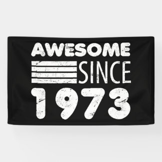 Lona Impresionante desde 1973 50 cumpleaños