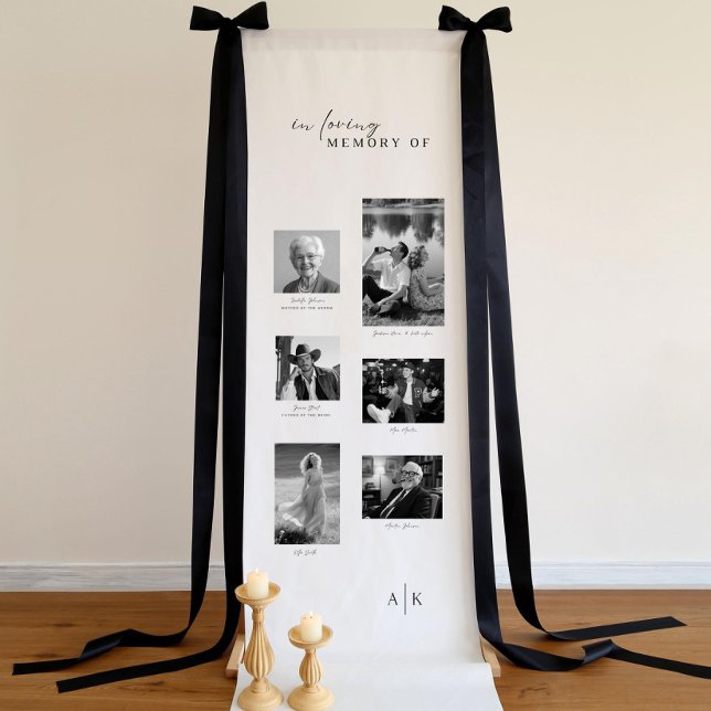 Lona In Loving Memory Photo Wedding Display Wedding Mem (Subido por el creador)