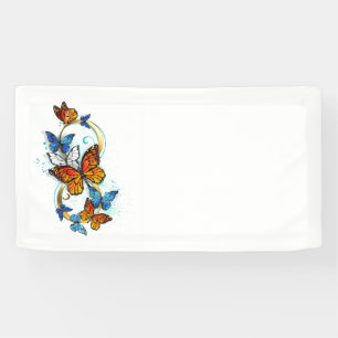 Lona Infinidad de mariposas monarca