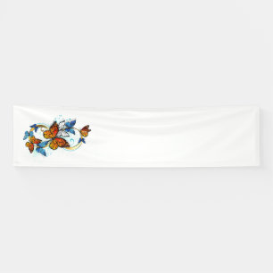 Lona Infinidad de Mariposas Monarca