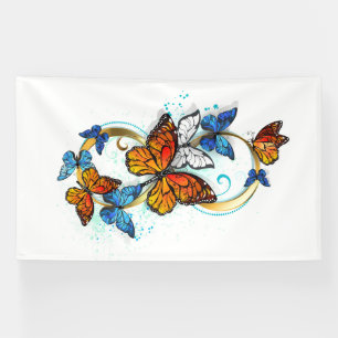 Lona Infinidad de Mariposas Monarca