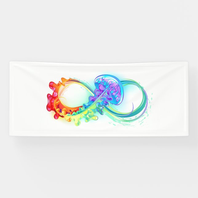 Lona Infinity with Rainbow Jellyfish (Horizontal)