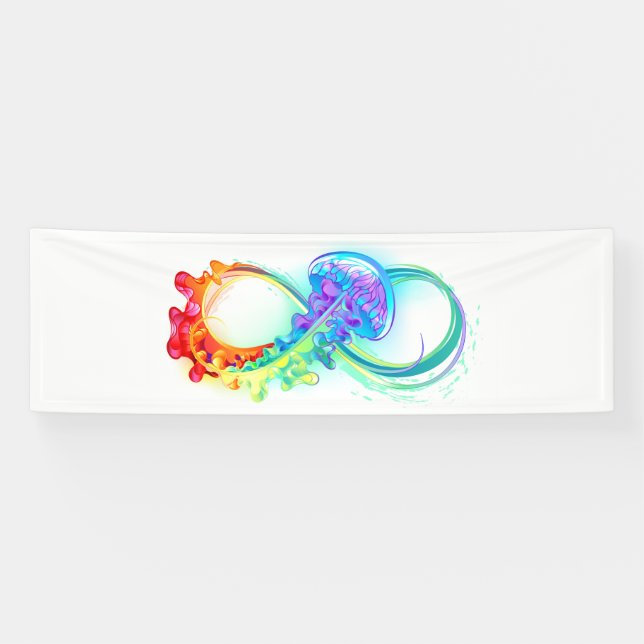 Lona Infinity with Rainbow Jellyfish (Horizontal)