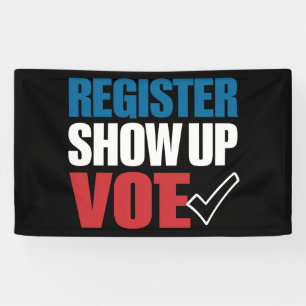 Lona Inscríbase para las elecciones de 2024