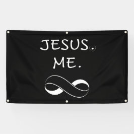 Lona Inspiración Cristiana Estandartes Jesús Me Infinit