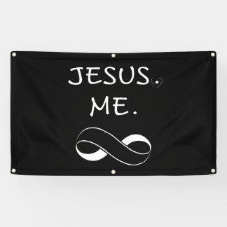 Lona Inspiración Cristiana Estandartes Jesús Me Infinit