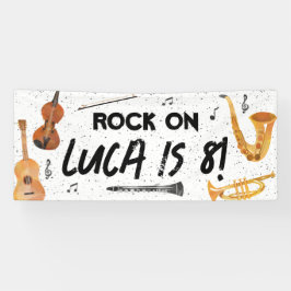 Lona Instrumentos musicales Decoración de la fiesta de 