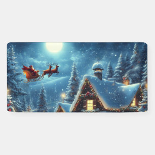 Lona Invierno/Santa/Navidades/Nieve