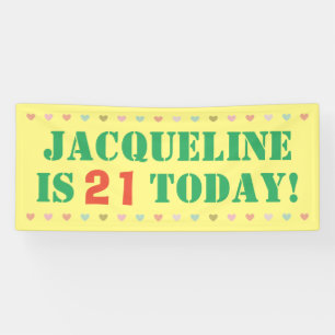 Lona Invitación de cumpleaños