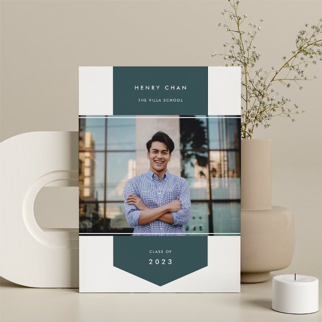 Lona | Invitación de graduación de fotos (Subido por el creador)