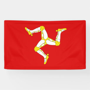 Lona Isla de la bandera del hombre