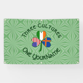 Lona Islas Åland Irlanda Estados Unidos Shamrock person