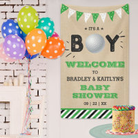 It's a Boy! Bienvenida de Baby Shower con temas de